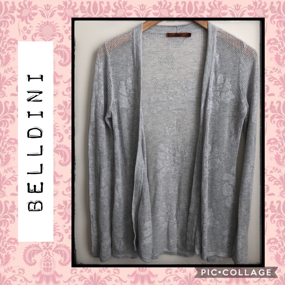 Belldini Open Front Mesh Cardigan❤️